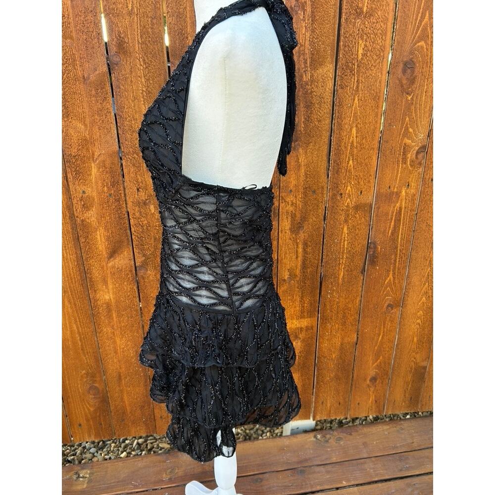 PrettyLittleThing Bodycon Dress Size 8 Party Night Out Clubwear Mini Dress EUC - Picture 3 of 9